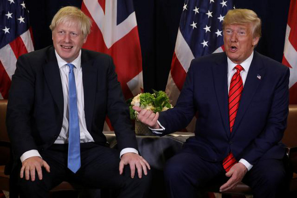 Boris and Trump